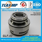 GLF-43 , Sarlin-43 Cartridge TLANMP Mechanical Seals (Shaft Size 43mm, PN: 96952242 ) for SL Series Pumps, SARLIN Sewage