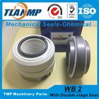 WB2-25 WB2/25 PTFE Teflon bellows Burgmann mechanical seals For Chemical Pumps with Double Stage seat