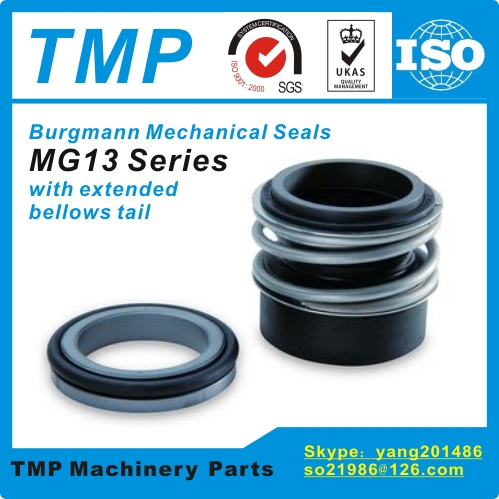MG13-75 Burgmann Mechanical Seals MG13 Series for Shaft Size 75mm Pumps (75x107x80mm)   Rubber Bellow Seals