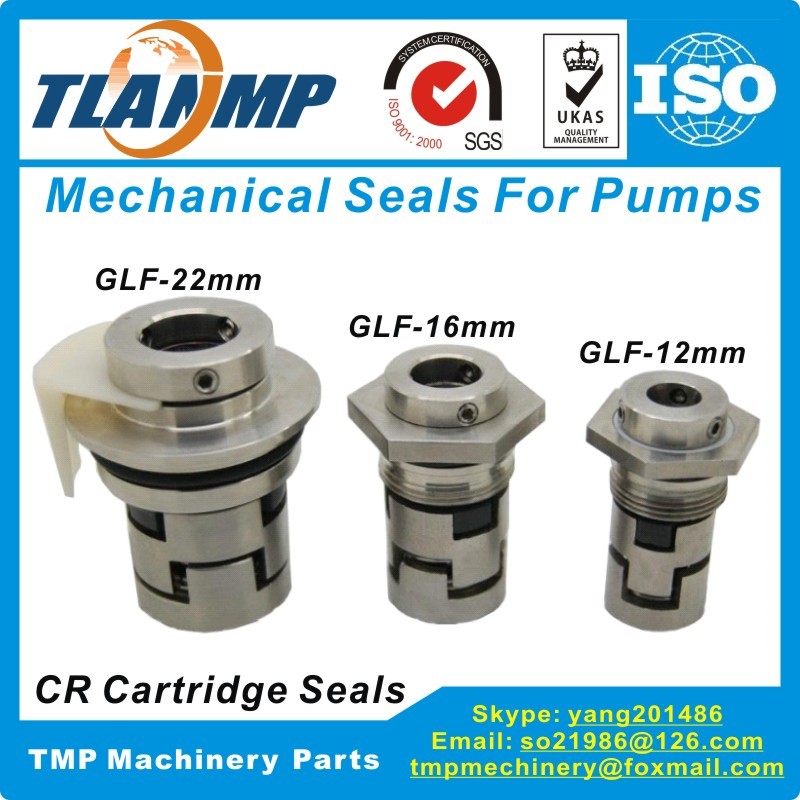 GLF-12mm Grundfos Cartridge Mechanical Seals for CR1/CR3/CR5 pumps (HQQV/HQQE/CR/CRI12)
