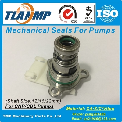 CDLC-12 (3R) TLANMP Mechanical Seals for CDL/CDLF1/2/3/4 (Shaft Size 12mm) CNP/SPERONI Pumps Cartridge Seals