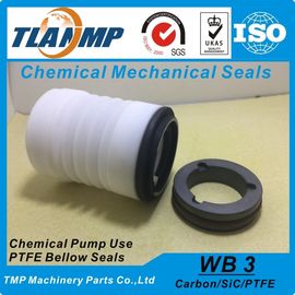 WB3-25 PTFE  bellows mechanical seals For Corrosion resistant Chemical Pumps