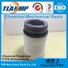WB3-25 PTFE  bellows mechanical seals For Corrosion resistant Chemical Pumps