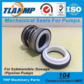 104-12/14/15/16/17/18/19/20/22/25/30/35/40/45 Water Pump Mechanical Seals (Material: Ceramic/Ceramic/NBR)