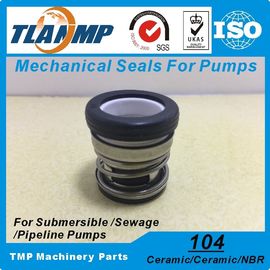 104-12/14/15/16/17/18/19/20/22/25/30/35/40/45 Water Pump Mechanical Seals (Material: Ceramic/Ceramic/NBR)