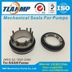 MSS-32 SSD-32W Mechanical Seals For Shaft size 32mm NISSIN sanitary Pumps (Material:Carbon/SiC/Viton)