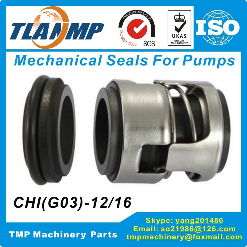 CHI-12/G03-12 Grundfos Rubber Bellow Mechanical Seal For Pumps (CH,CHI,CHE,CRK,SPK,TP,AP)