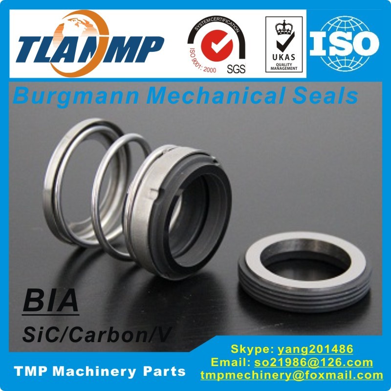 BIA-14mm Burgmann Mechanical Seals Rubber Below for Pump (Material:SiC/FKM) TLANMP Brand