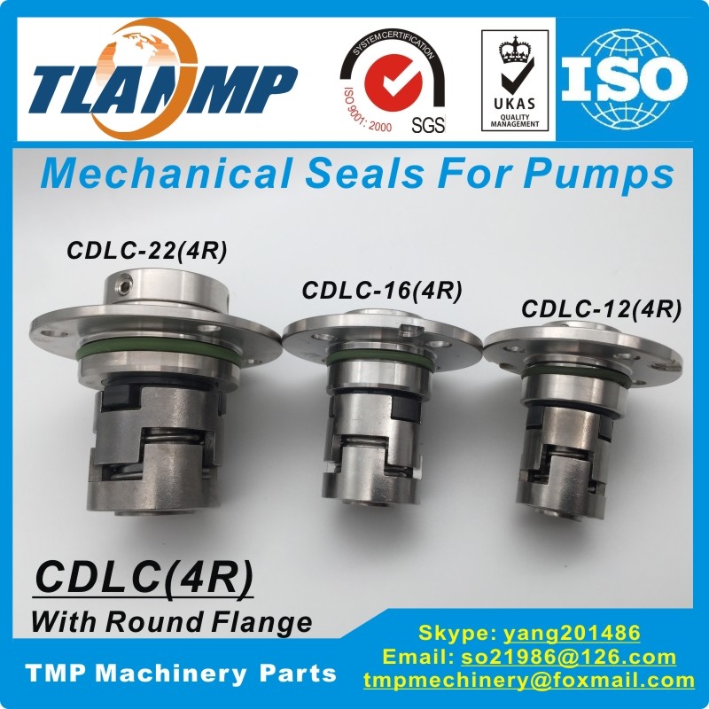 CDLC-12(4R) CDLC-16(4R) CDLC-22(4R) CNP Grundfos Cartridge Mechanical Seals With Round Flange for CDL/CDLF Pumps