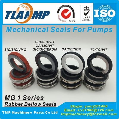 MG1/25-Z , MG1/25-G6 , MG1/25-G50 BURGMANN Mechanical Seals | MG1-25 with G6/G50 stationary seats